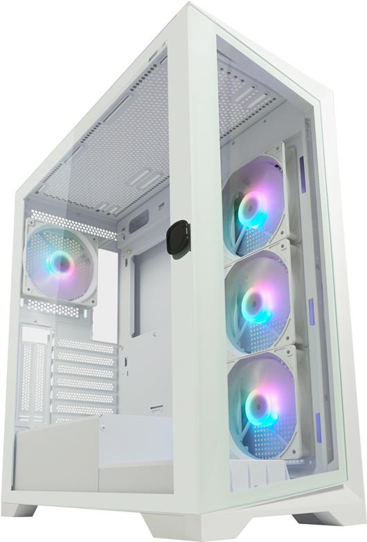 LC-Power LC-7041B-ON - Midi Tower - PC - Wei� - ATX - micro ATX - Mini-ITX - Metall - Kunststoff - Gaming (LC-806W-ON) von LC-Power