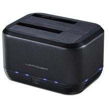 Dockingstation 2x HDD USB3 LC-Power von LC-Power