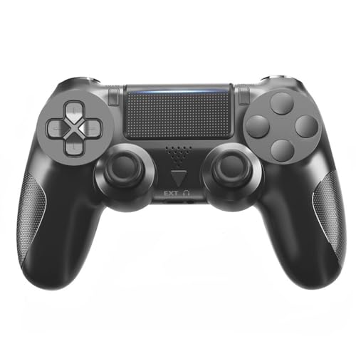 Wireless Controller für PS-4, LED Game Controller Kompatibel mit PS-4/Slim/Pro/PC, Gamepad mit Dual Vibration, Touchpad, 6-Achse von LCDNTEM