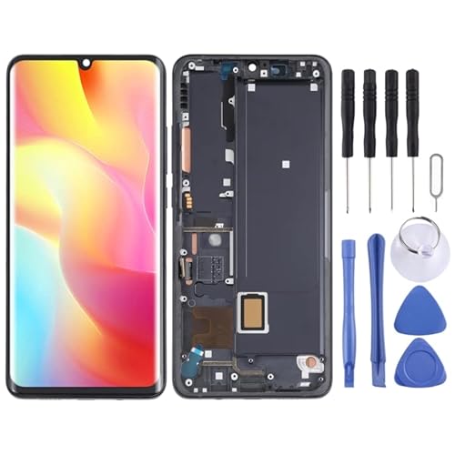 LCG SPAIRE Smartphone AMOLED LCD -Bildschirm für für Xiaomi Mi Anmerkung 10 Lite M2002F4LG Digitizer Vollbaugruppe mit Rahmen von LCG SPAIRE