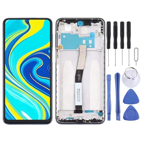 LCG SPAIRE Smartphone Komplettbaugruppe aus LCD-Bildschirm und Digitizer mit Rahmen für für Xiaomi Redmi Note 9S / Redmi Note 9 Pro Max/Redmi Note 9 Pro/Redmi Note 9 Pro/Note 10 Lite von LCG SPAIRE