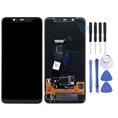 LCG SPAIRE Smartphone LCD -Bildschirm für für Xiaomi Mi 8 UD/MI 8 Pro -Digitalisierer Vollbau mit Fingerabdrucksensor (schwarz) von LCG SPAIRE