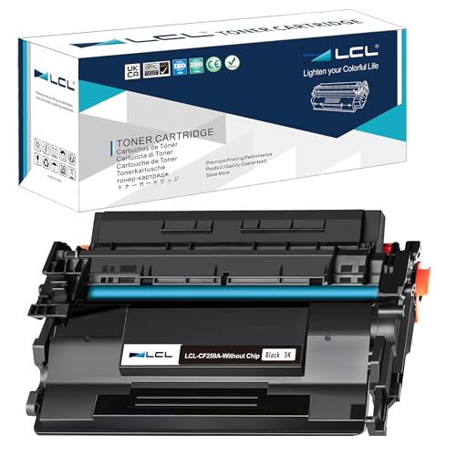 LCL Kompatibel Toner 59A CF259A 59X CF259X OhneChip (Schwarz) Ersatz für HP Laserjet Pro M404 M404dw M404dn M404n Laserjet Pro M428 M428dw M428fdw M428fdn Pro M304 M428M von LCL