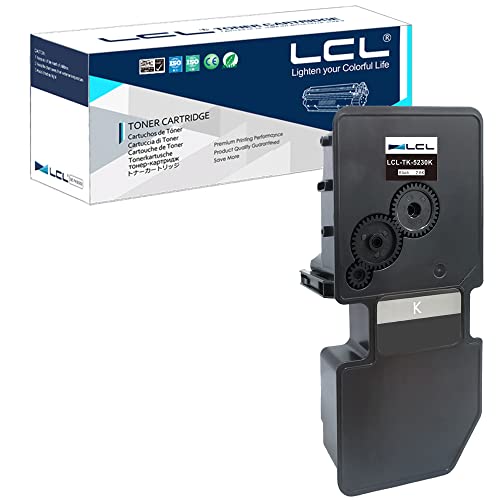 LCL TK-5230 TK5230 Schwarz Tonerkartusche kompatibel für TK-5220 TK-5230 TK-5220C TK-5230C kompatibel für Kyocera Ecosys P5021 P5021cdn P5021cdw M5521 M5521cdn M5521cdw Toner Drucker (1er-Pack) von LCL