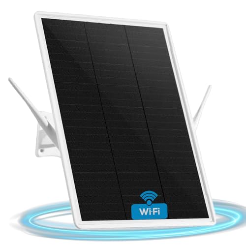 WLAN Verstärker WLAN Repeater Aussen Akku Solar,WiFi Booster WiFi Range Extender bis zu 100-meter,WLAN-Zugangspunkt 2.4GHz WiFi 300Mbit/s Repeater,WiFi Booster Kompatibel 2.4Ghz WLAN Geräten (1) von LCLCTEK