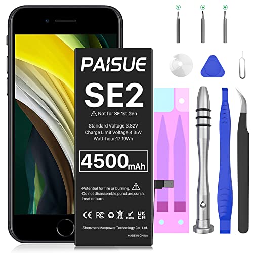 Akku für iPhone SE 2020, Ersatzakku mit hoher Kapazität für iPhone SE 2nd Generation A2275, A2296, A2298 mit Reparaturwerkzeug von LCLEBM