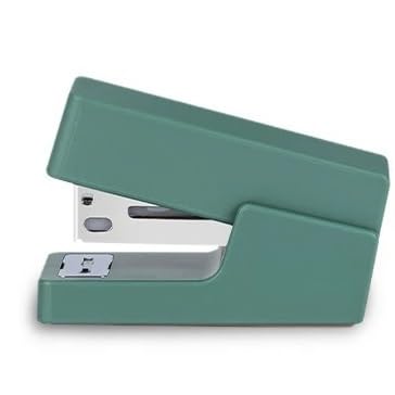 fach Locher Mini Stapler Set tragbarer Farbpapierbindungsmaschine Verwenden Sie 24/6 26/6 Staples Mode Stationery Office Supplies Bindegeräte(Green) von LCQSYE