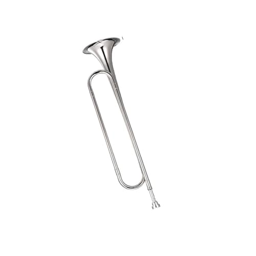 Miniatur Trompete Jugendnummer B flach 160 Silber mit 7C-Mundstück und Fahnenhandschuhen von LCSUHNI