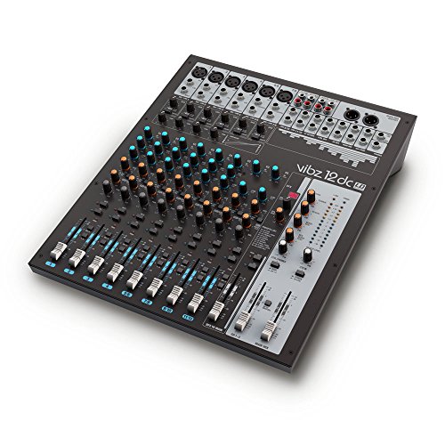 LD Systems VIBZ 12 DC - 12-Kanal Mischpult mit DFX und Kompressor, schwarz LD Systems VIBZ 12 DC - 12-Kanal Mischpult mit DFX und Kompressor, schwarz von LD Systems