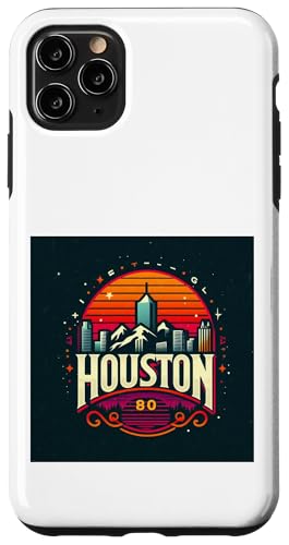 Houston Texas, Vintage-Look Hülle für iPhone 11 Pro Max von LEAN