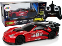 LeanToys Sportwagen R/C 1:24 Corvette C6.R Rot 2.4 G Lights von LEANToys