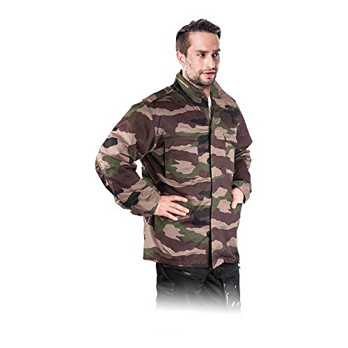 Leber&Hollman LH-Hunpol_Xl Hunter gefütterte Schutzjacke, Tarnfarbe, XL Größe von LEBER & HOLLMAN