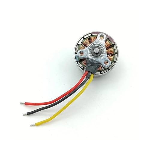 Electronic starter 2750KV 18mm 3-phase Brushless electronic starter 2S-3S High Speed Brushless Engine 2mm Shaft DIY RC Drone FPV Quadcopter Aircraft Model(B Propeller) von LEDVXFSVY