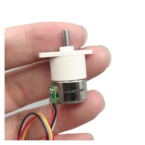 Electronic starter DC 5V 15mm Gearbox Gear Stepper electronic starter 2-phases 4-wire 20:1/50:1/150:1/298:1 Gear Ratio Monitor Camera Stepping electronic starter(B Ratio 50) von LEDVXFSVY