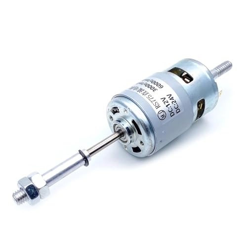 Electronic starter Long Shaft Thread Screw 775 DC electronic starter 12V24V Torque Low Noise M4 Double Shaft DIY Fan Model(3000_12V ONLY MOTOR) von LEDVXFSVY