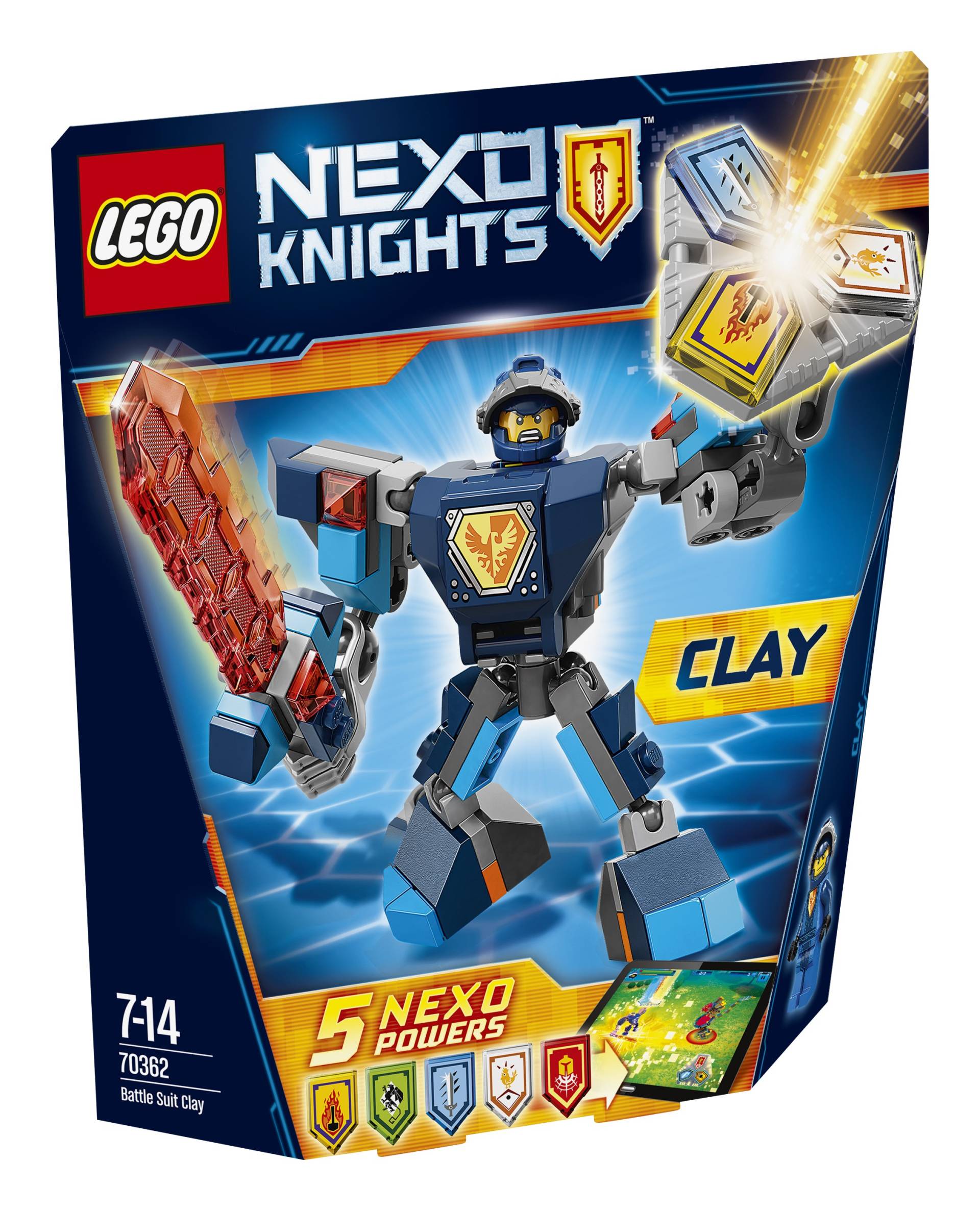 LEGO Nexo Knights - 70362 Action Clay von LEGO SYSTEM A/S