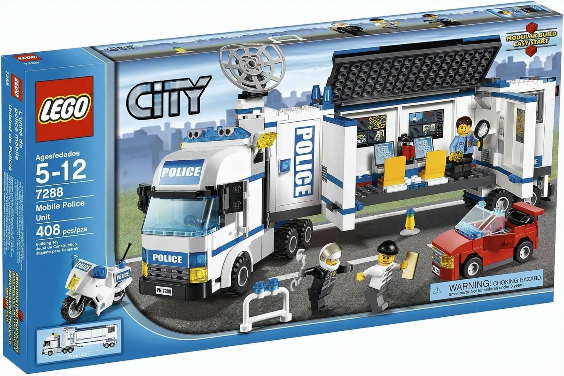 Lego 7288 - City 7288 Polizei Truck von LEGO SYSTEM A/S