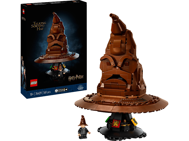 LEGO Harry Potter 76429 Der Sprechende Hut Bausatz, Mehrfarbig von LEGO