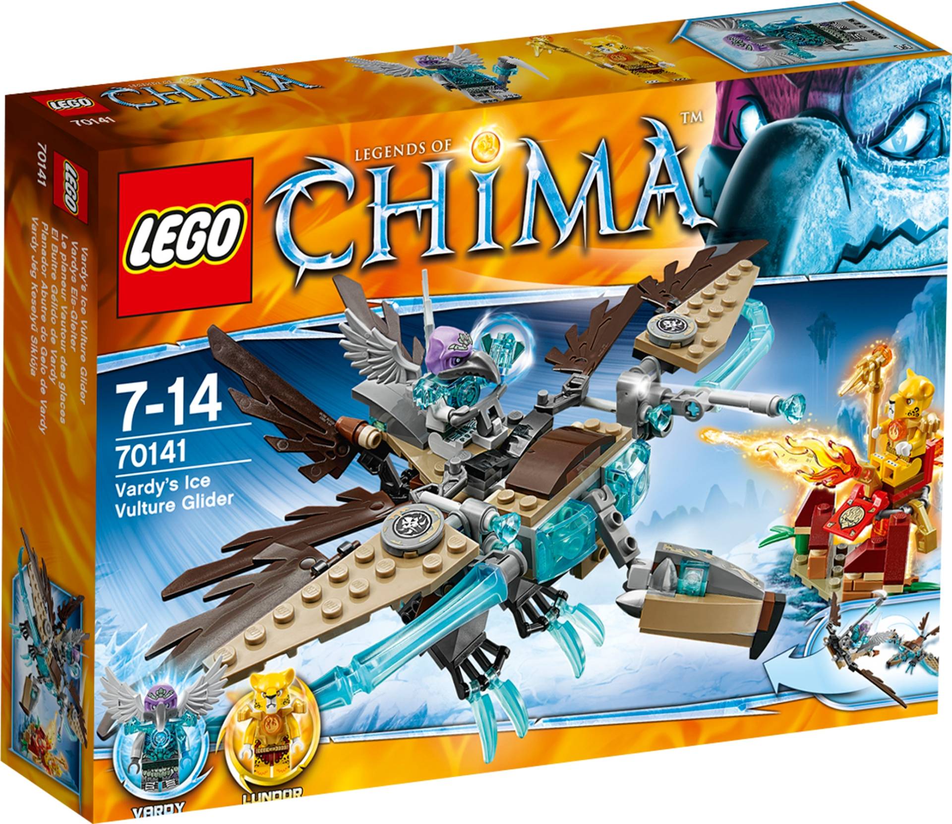 LEGO Legends of Chima - 70141 Vardys Eis-Gleiter von LEGO SYSTEM A/S