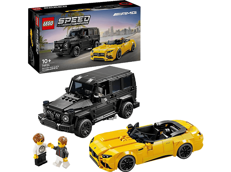 LEGO Speed Champions 76924 Mercedes-AMG G 63 & SL Bausatz, Mehrfarbig von LEGO