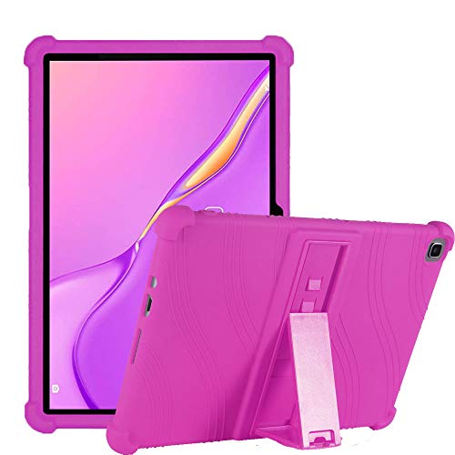 LEHEE Hülle für Samsung Galaxy Tab A8 2021, Stand Silikon kinderfreundliche Stoßfest Schützend Abdeckung Hüllen für Samsung Galaxy Tab A8 2021 10,4 Zoll, Lila von LEHEE