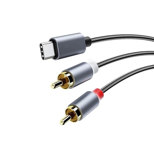 LEIDJGUN USB Typ C Stecker Stereo Kabel Vergoldete Anschlüsse Draht Für Heimkino Mischkonsolen von LEIDJGUN