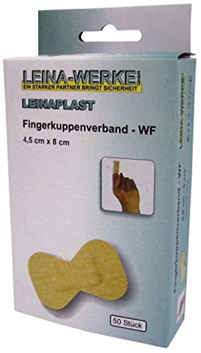 LEINA-WERKE 72202 Fingerkuppenverband - 4,5 cm x 8 cm elastisch von LEINA-WERKE