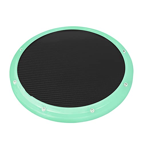 30,5 cm (12 Zoll) Kohlefaser Dumb Drum Round Shape Portable Practice Training Drum Pad Plates Mat von LEJIAJU