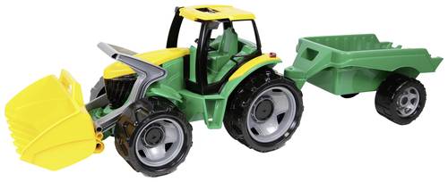 LENA® GIGA TRUCKS Traktor+Frontl.+Anhänger, SK von LENA