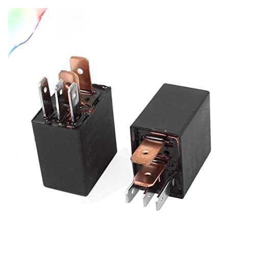 1 Stück DC 12V 24V 40A Bewertungsstrom 1no 1nc spdt 4/5 Pins Auto Automobilalarmrelais Mit Langlebigkeit(4PIN 12V) von LEPREM