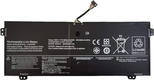 7.68V 48Wh L16C4PB1 L16L4PB1 Laptop Akku Kompatibel für Lenovo Yoga 720-13IKB 730-13IKB 730-13IWL 13 Zoll Serie 2ICP4/43/110-2 von LETRLYK