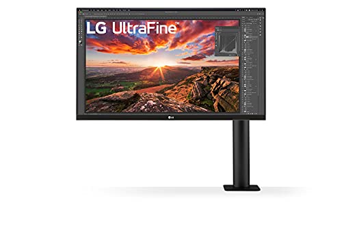 LG 27UN880-B 68,4 cm (27 Zoll) UltraFine Ergo Monitor (4K UHD, IPS-Panel, ergonomischer Standfuß), schwarz von LG Electronics