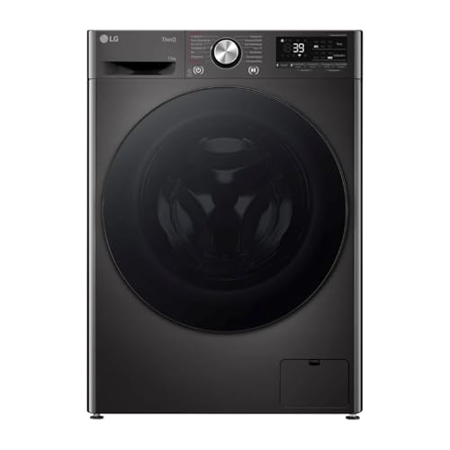 LG F4WR703YB Frontlader-Waschmaschine 13 kg, Klasse A -20%, 1.400 U./Min., 61.5x60x85 cm, TurboWash 360 in 39 Minuten, Allergy Care, Steam, Wi-Fi, Digitales Touchdisplay, Platinum Black LG F4WR703YB Frontlader-Waschmaschine 13 kg, Klasse A -20%, 1.400 U./Min., 61.5x60x85 cm, TurboWash 360 in 39 Minuten, Allergy Care, Steam, Wi-Fi, Digitales Touchdisplay, Platinum Black von LG Electronics
