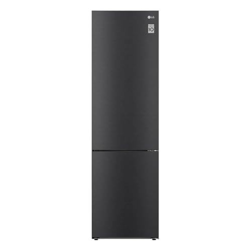 LG Electronics GBB62MCGCC1 Kühl-/ Gefrierkombination mit Smart Inverter Compressor | Energieeffizienzklasse C| Total No Frost | 203 cm hoch | Schwarz | von LG