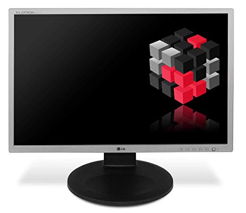 22 inches / 55,90 cm | LG Flatron E2210PM Flachbildschirm | 1680 x 1050 | 1000:1 | 250cd/m² | 5ms | VGA & DVI | interne Lautsprecher (Generalüberholt) von LG