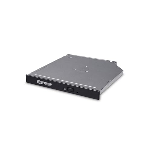 Hitachi-LG GTC2N Internal DVD Drive, Slim 12.7 mm DVD Player/Writer for Laptop/Desktop PC, Windows 10 Compatible, 8X Read/Write Speed - Black von LG