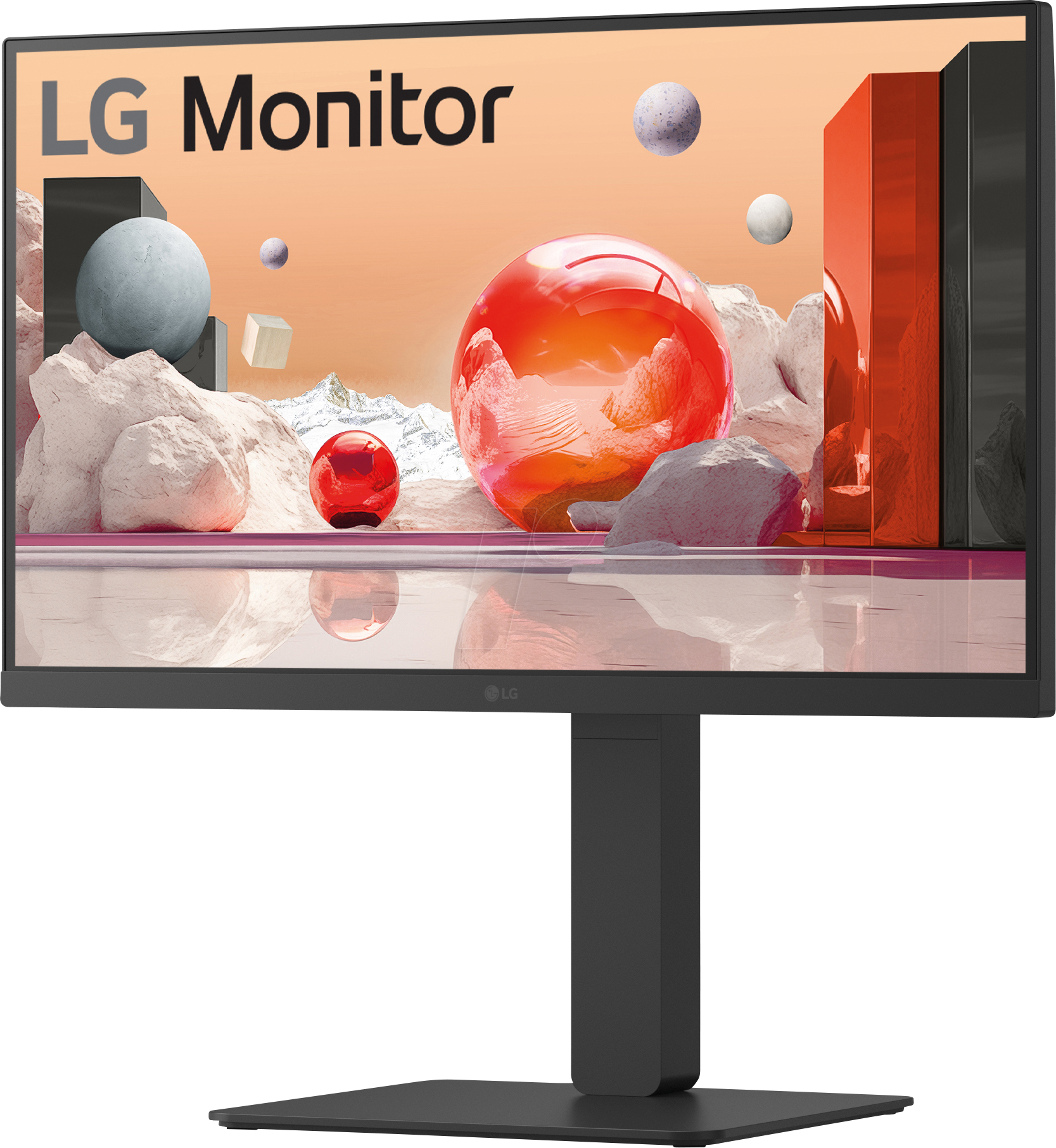 LG 24BA750-B - 60cm Monitor, 1080p, USB-C, LAN, Lautsprecher, Pivot LG 24BA750-B - 60cm Monitor, 1080p, USB-C, LAN, Lautsprecher, Pivot von LG