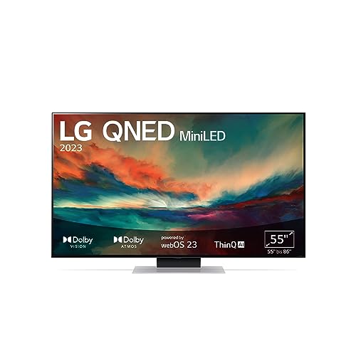 LG 55QNED866RE 140 cm (55 Zoll) 4K QNED MiniLED TV (Active HDR, 120 Hz, Smart TV) [Modelljahr 2023] von LG