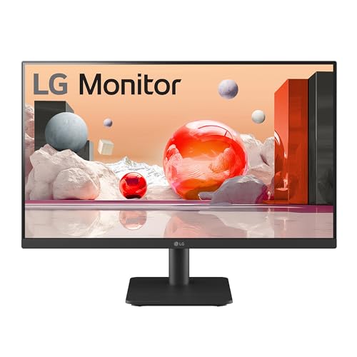 LG Electronics 24MS500-B.AEU FHD IPS-Monitor 24" (60,4cm), 1920 x 1081, 16:9, 5ms GtG, 100 Hz, 72% NTSC, Flicker Safe - Schwarz von LG