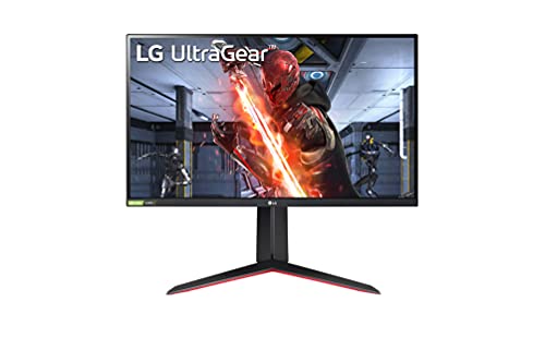 LG Electronics 27GN650-B 68,5 cm (27 Zoll) UltraGear Gaming Monitor (Full HD, IPS-Panel mit 1ms (GtG), 144 Hz), schwarz von LG