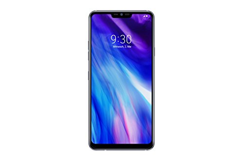 LG G7 ThinQ Smartphone (15,47 cm (6,1 Zoll) FullVision LCD Display, 64GB interner Speicher, 4GB RAM, einstellbare Notch, IP68, MIL-STD-810G, Android 8.0) Platinum Grau von LG Electronics