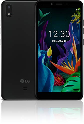 LG K20 Smartphone (13,84 cm (5,45 Zoll) IPS-Display, Dual Nano-SIM, 16 GB interner Speicher, Android 9 (Go-Edition) Aurora Black von LG