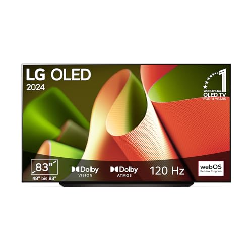 LG OLED83B49LA TV 83" (210 cm) OLED Fernseher (α9 Gen7 4K AI-Prozessor, webOS 24, Dolby Vision, bis zu 120Hz) [Modelljahr 2024] von LG