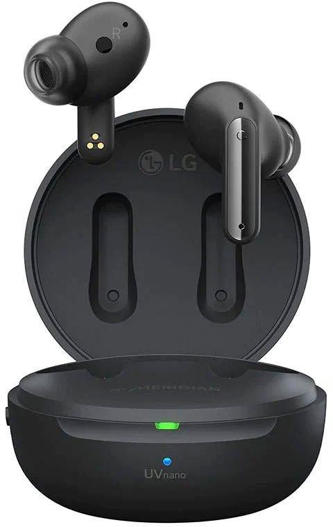 LG TONE Free DFP9 In-Ear-Kopfhörer (Active Noise Cancelling (ANC), Echo Noise Cancellation (ENC), LED Ladestandsanzeige, Rauschunterdrückung, Sprachsteuerung, UV-Reinigung, Google Assistant, Siri, Bluetooth, Wireless) von LG