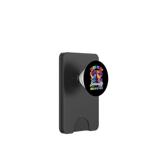 Flüssig wie meine Sexualität — LGBTQ+ Pride Empowerment PopSockets PopWallet für MagSafe von LGBTQ+ Equality Everyday Pride by NLTS