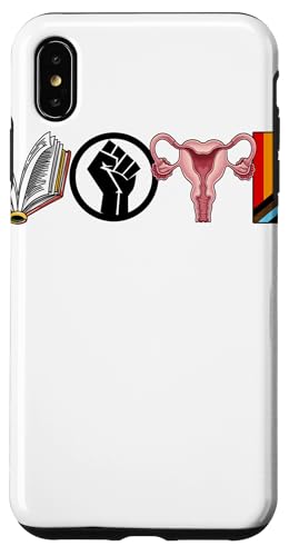 Hülle für iPhone XS Max Abstimmungsbücher Faust Eierstöcke LGTBQ Angry Uterus von LGTBQ Angry Uterus clothing