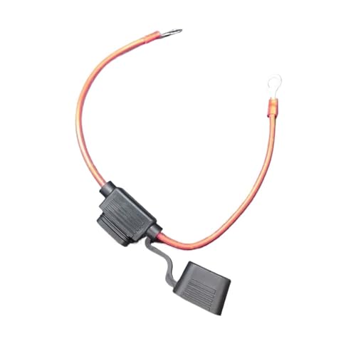 LIANGMEI 5A/7,5 A/10A/15A/20A/25A/30A Sicherung Auto Sicherung Water Sicherung Halter Fit Compatible Auto Fahrzeug RV Lkw Anhänger Geändert Sicherung Buchse 12V(5A FUSE And Holder,BX2014 T) von LIANGMEI