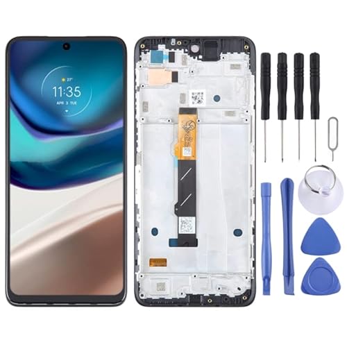 LCD -Bildschirm für Motorola Moto G42 Digitizer Vollbaugruppe mit Rahmen von LICHONGGUI