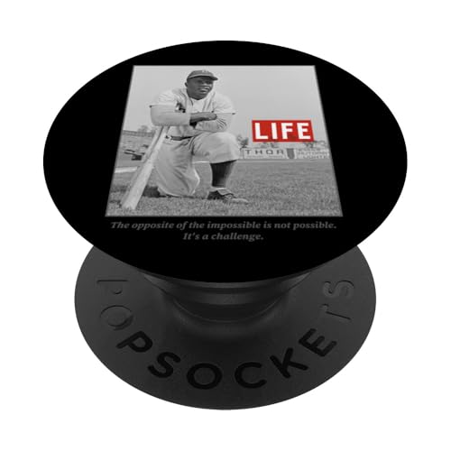 LIFE Bildersammlung _ Jackie Robinson 06 _ Baseball PopSockets mit austauschbarem PopGrip von LIFE Bildersammlung