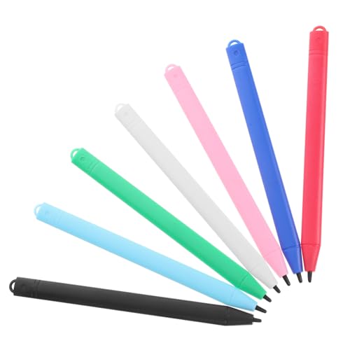 LIFKICH 7 Stück Stylus Pen Für Schreibtablett Und Doodle Board Universal Touchscreen Stylus Für Fire Tablet Präziser Eingabestift Schwarz von LIFKICH